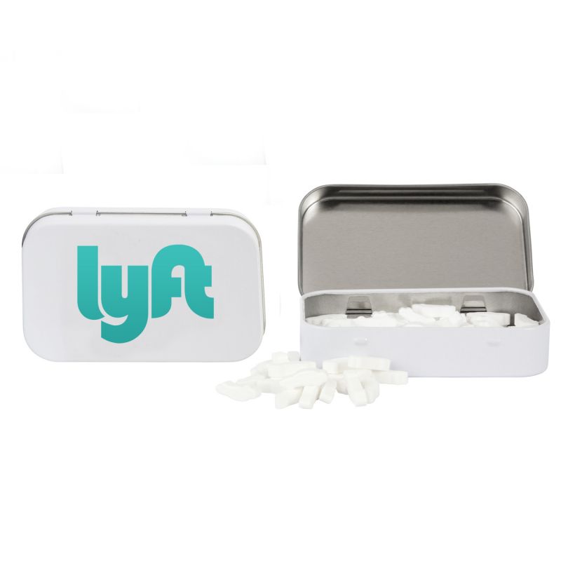 Rectangular Tin with Car Shaped Mints 6