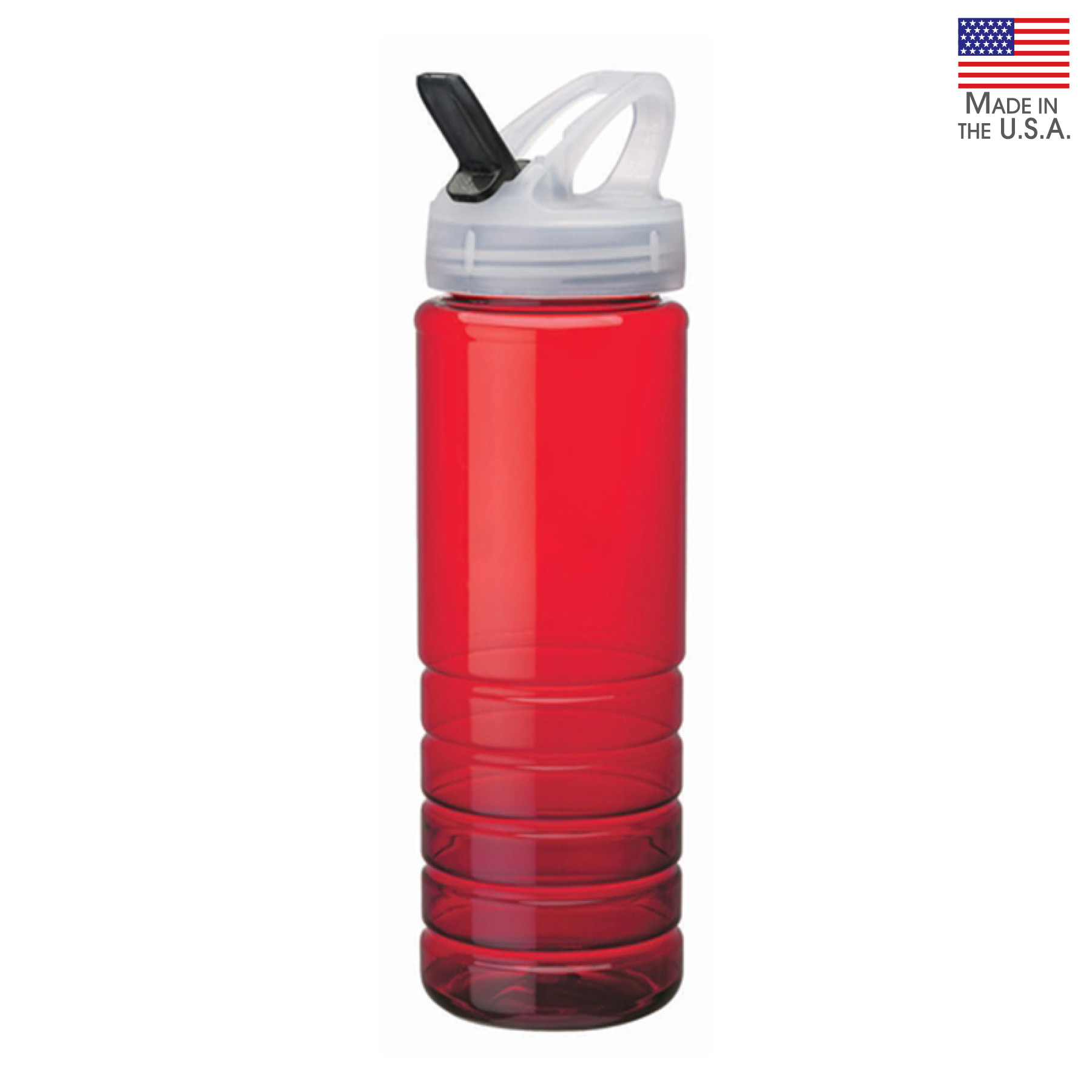 Malibu 26 oz. PET Bottle with Flip Spout 12