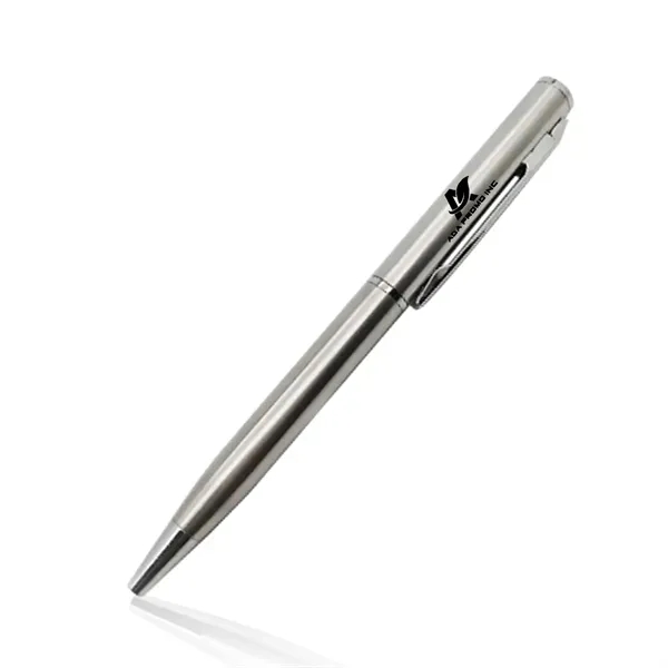 Retractable Metal Ballpoint Pen