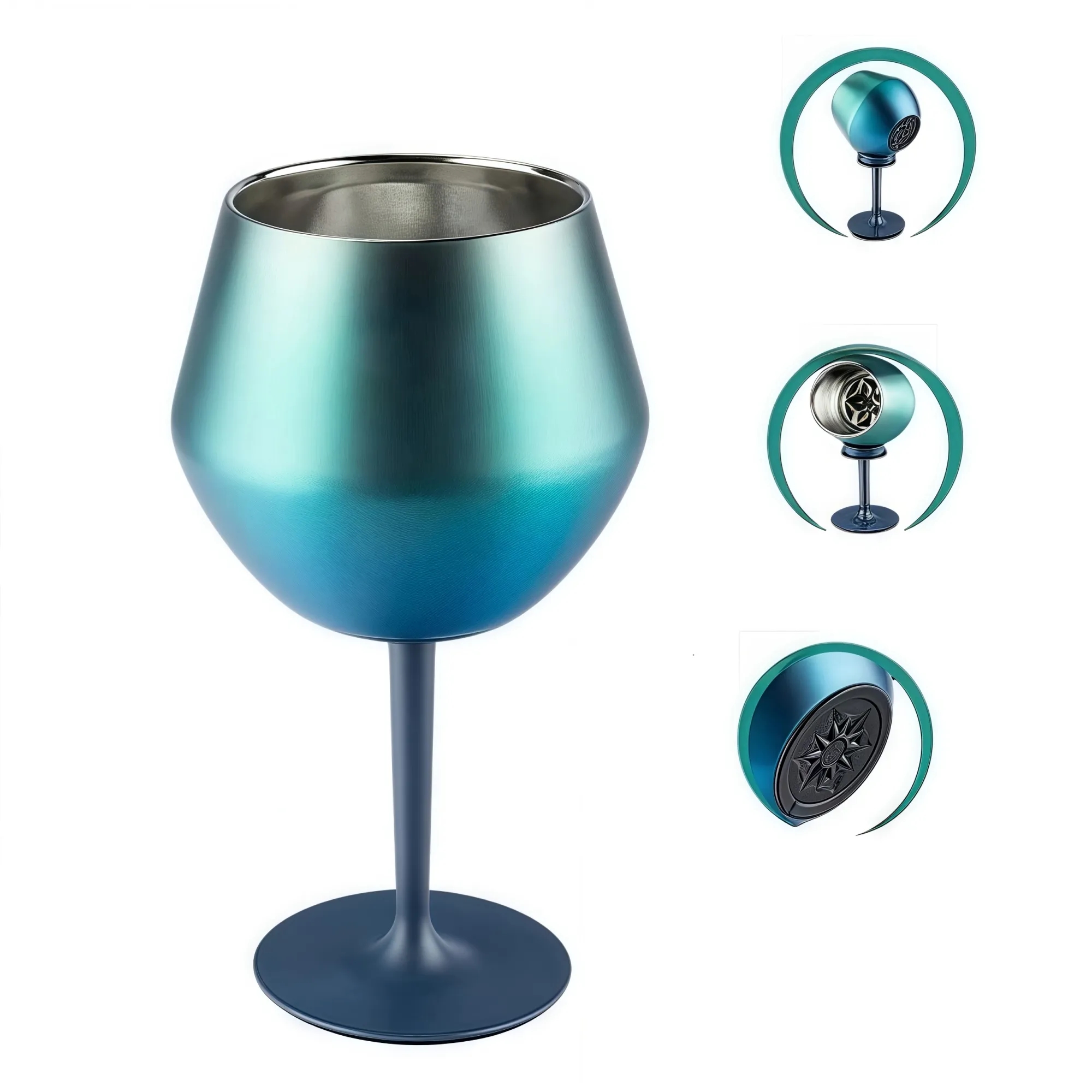 14oz 304 Stainless Steel Detachable Stem Cup 4
