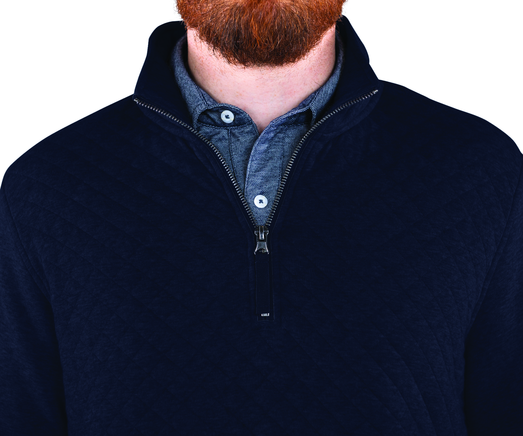 Men's Franconia Quilted Pullover, custom hoodie or sweatshirt with logo imprint 55