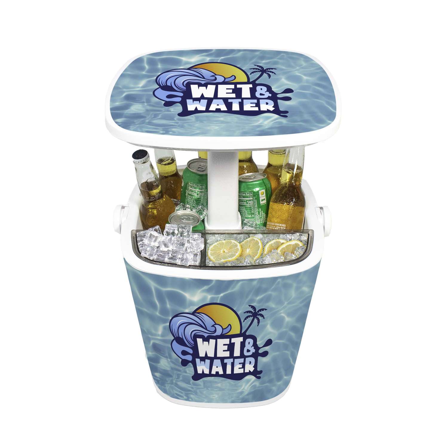 15L Mini Cool Bar, Wrap Graphic and Top Decal