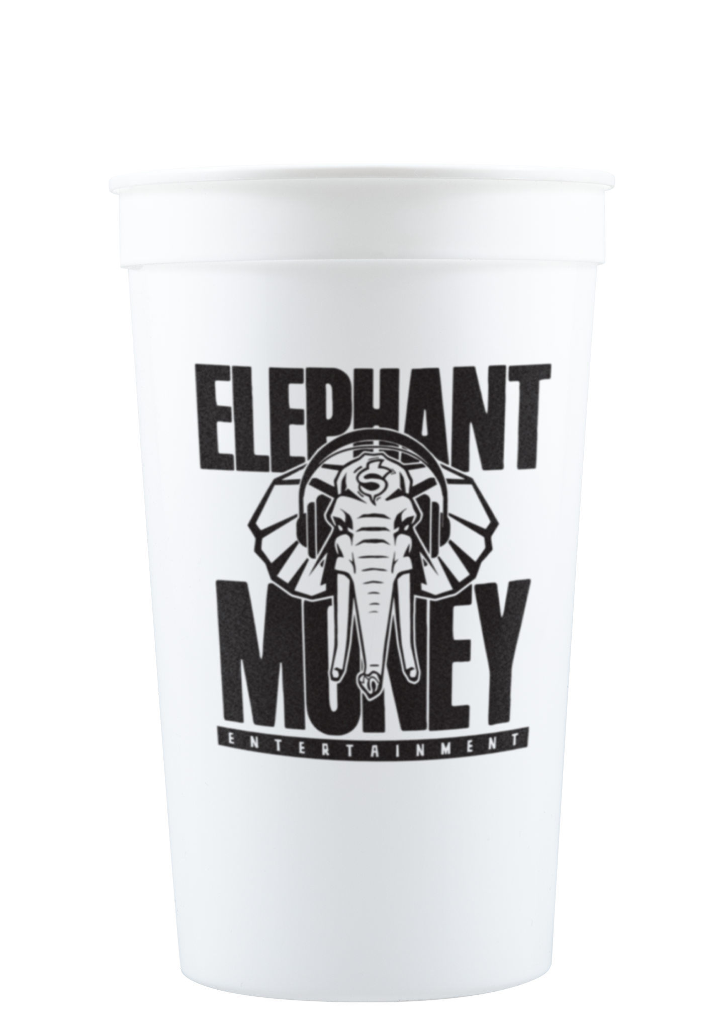 22 oz Stadium Cup Smooth White Tradition Print 2