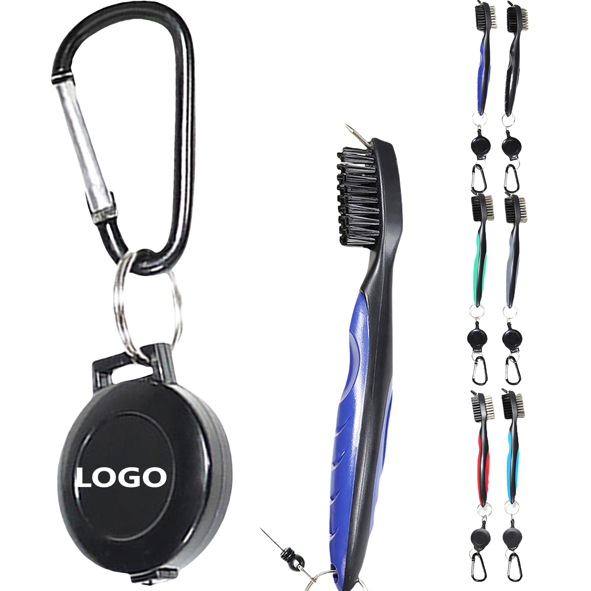 Golf Cleaning Retractable Brush 3