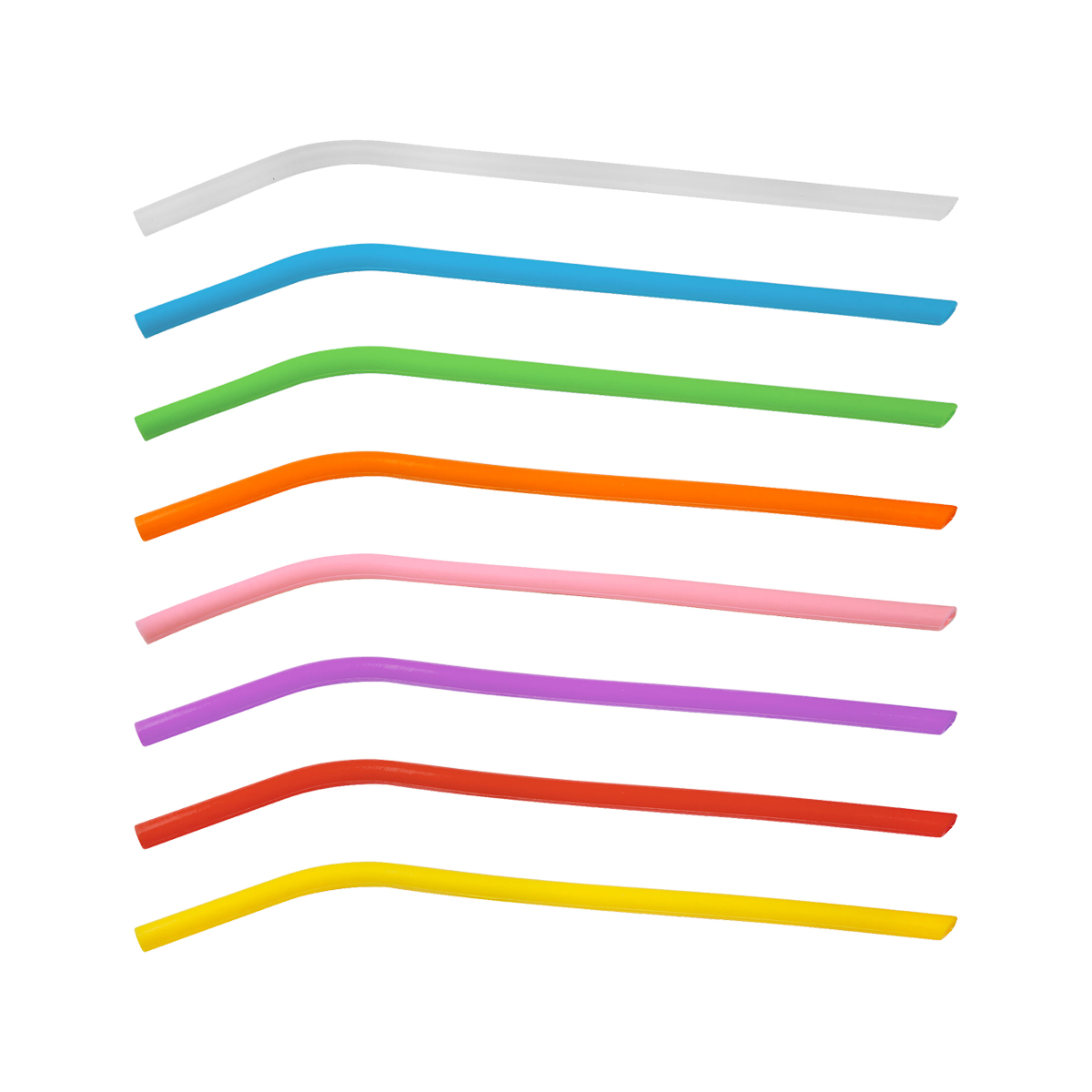 10" Large Silicone Straw