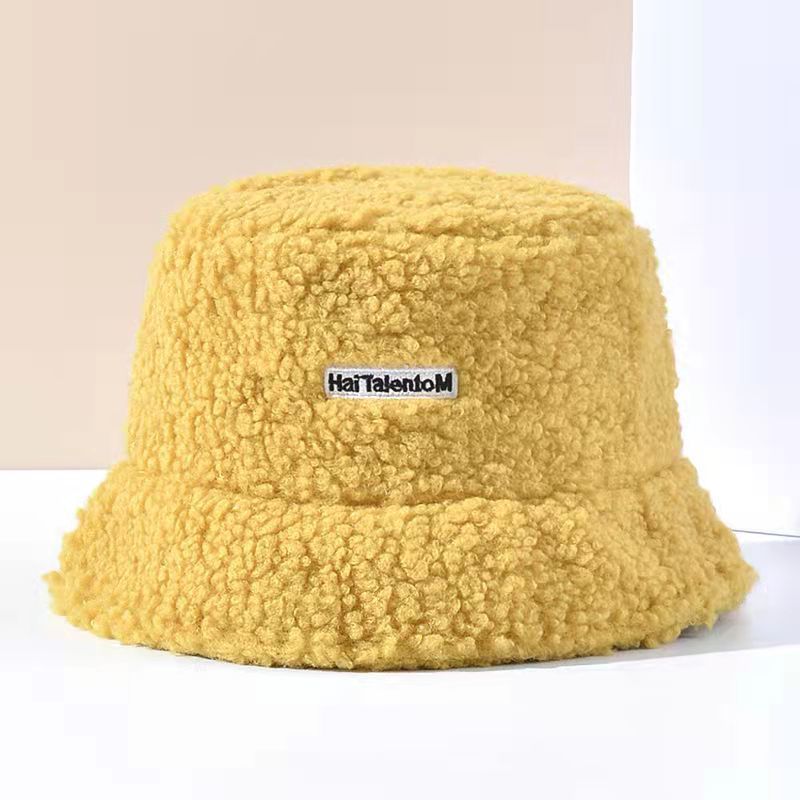 Faux Lamb Wool Fishermans Hat Trend Bucket Hats 19