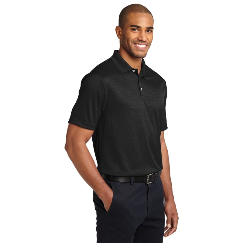 Port Authority Performance Fine Jacquard Polo. 30