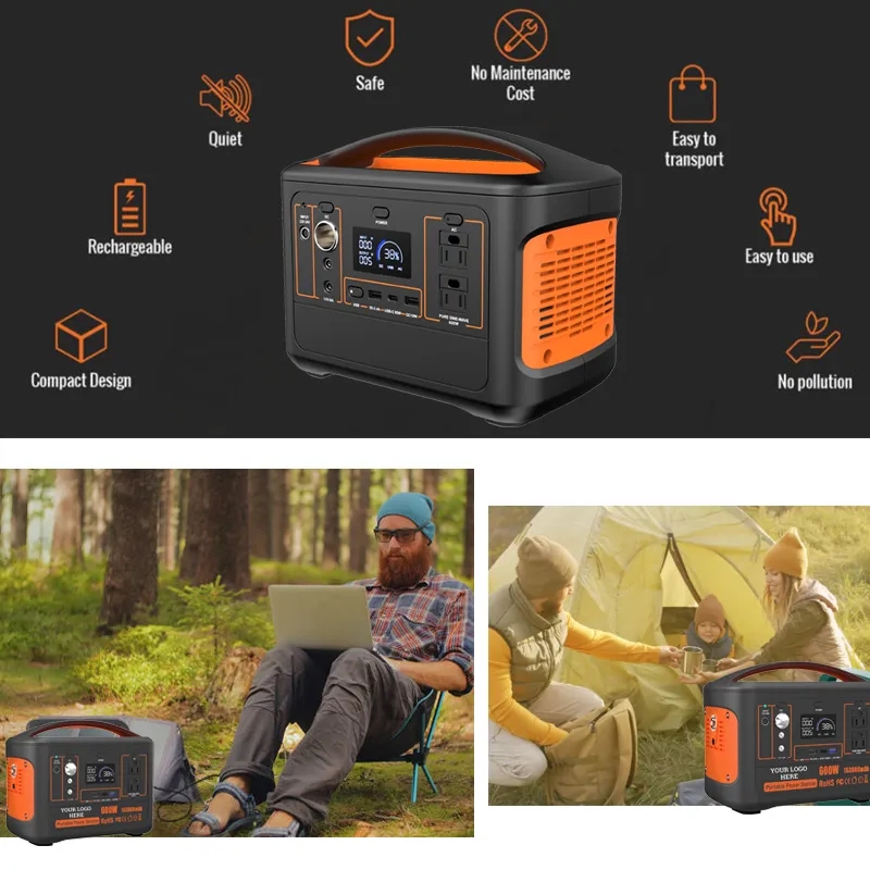 600W Portable Power Generators 9