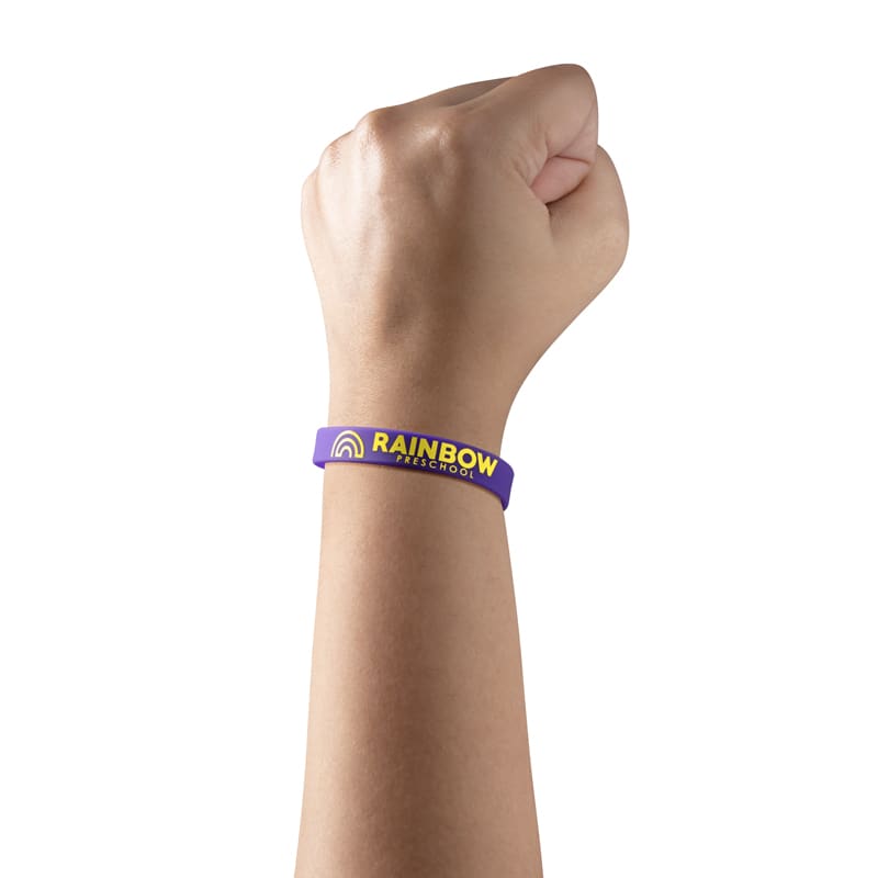 Printed Silicone Adjustable Wristbands 214