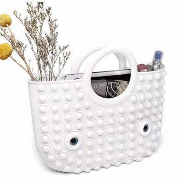 Handbag Push Pop Fidget Toys Silica Gel Tote Bag 6