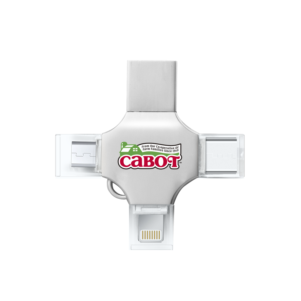Cicero 3 Way Metal USB 6