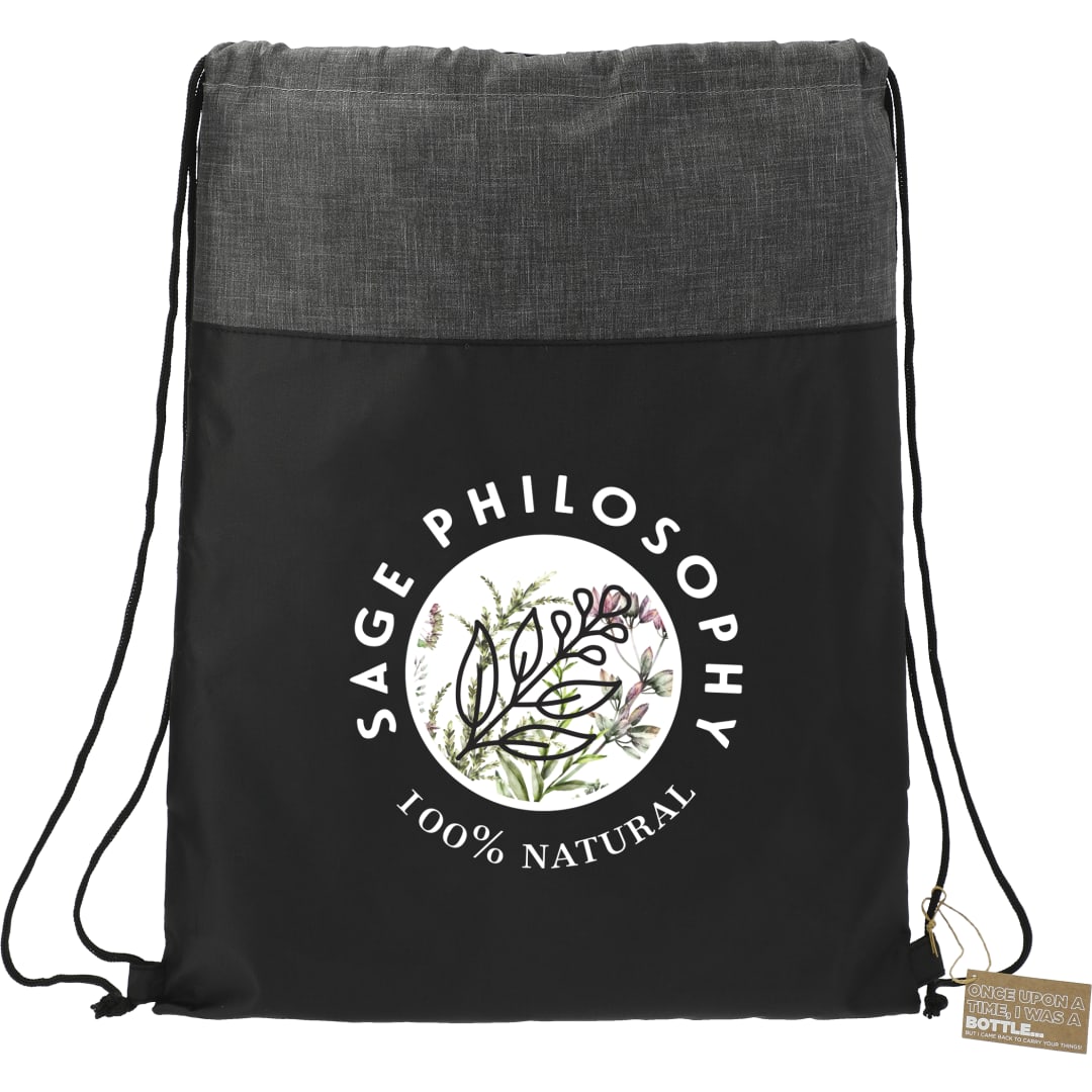 Ash Recycled Drawstring Bag 39