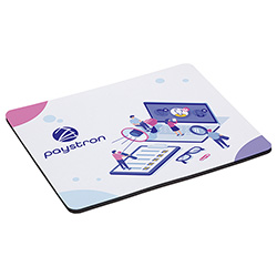 Accent Dye Sublimated Mouse Pad with Antimicrobial Additive 1