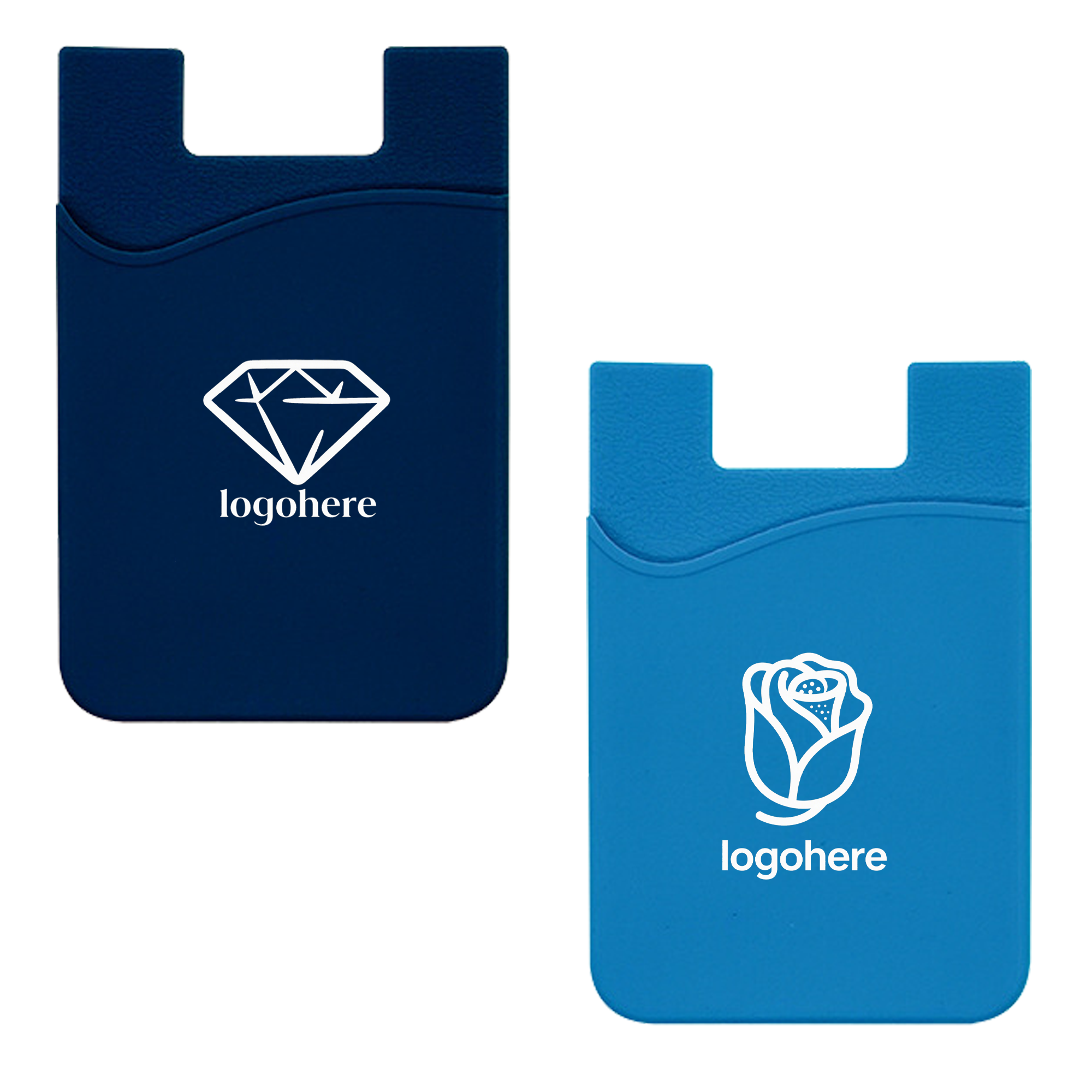 Adhesive Slim Silicone Phone Wallet 10