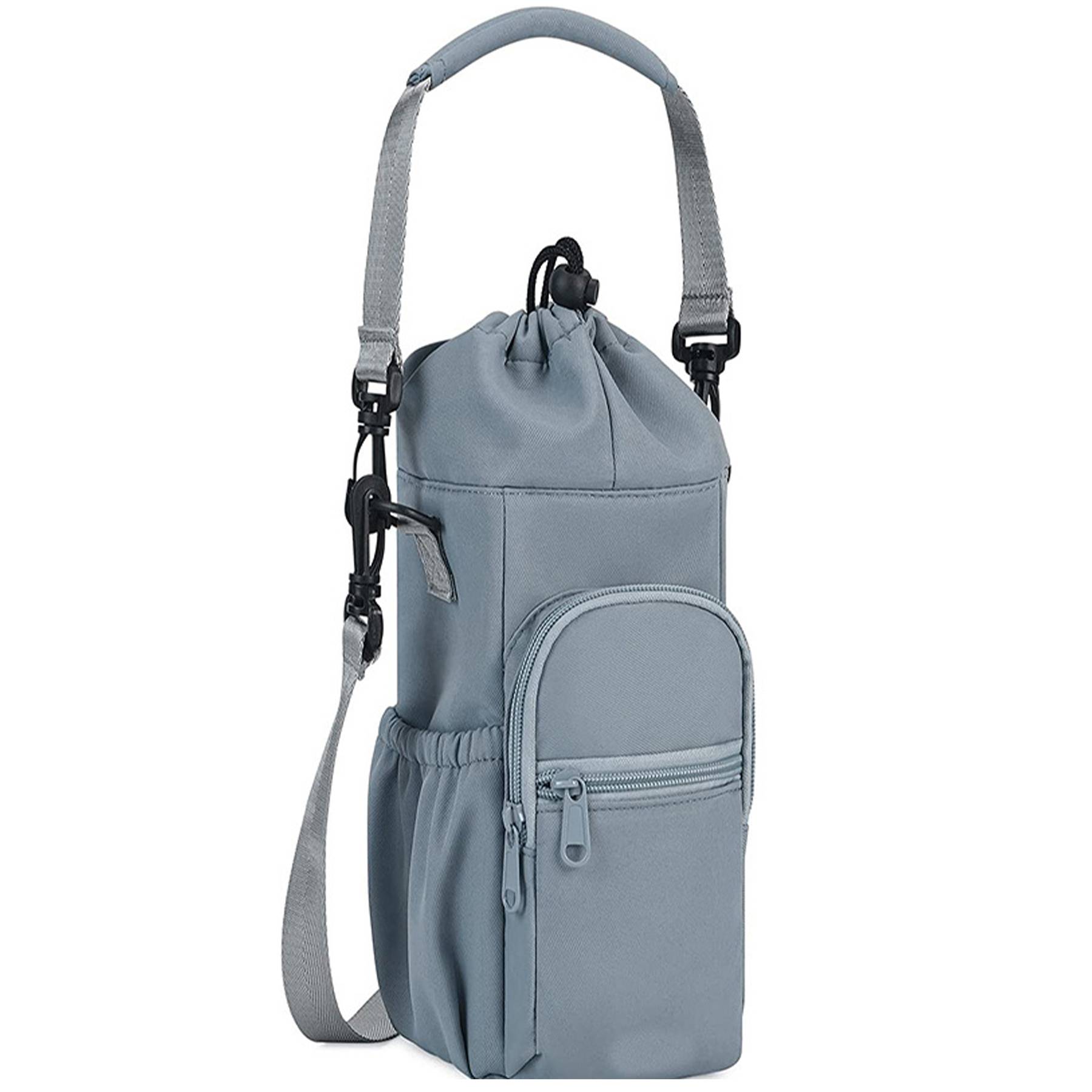 Canvas Portable water bottle insulation bag 2