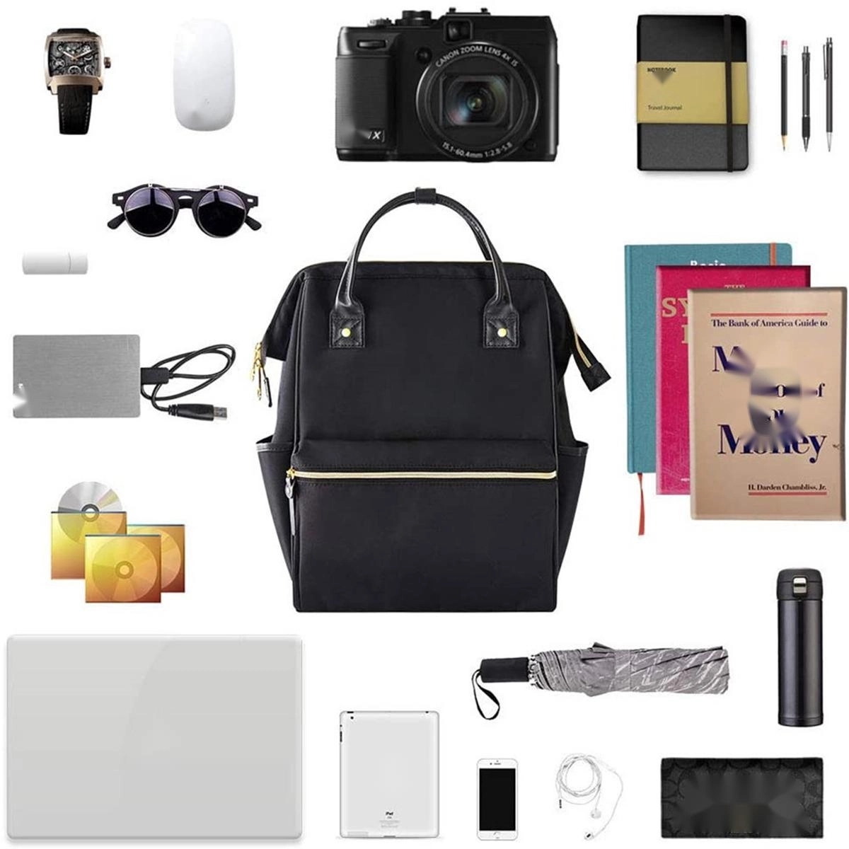 15.6 Inch Water Repellent Laptop Backpack 8