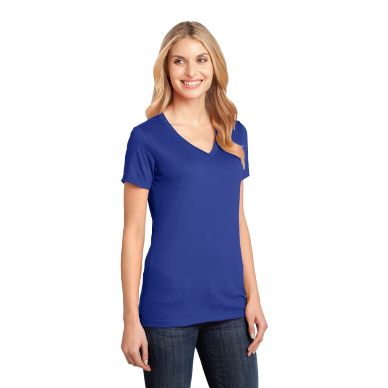 District - Women's Perfect Weight V-Neck Tee. 23