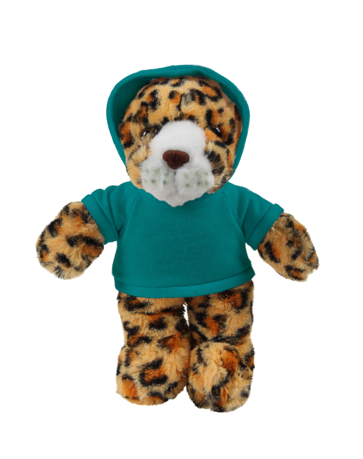 soft plush Leopard with hoodie 21