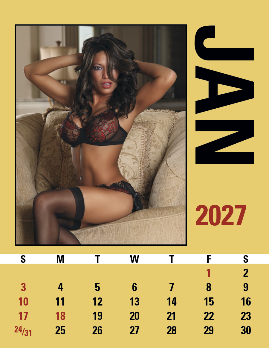 Triumph® Calendars Press-N-Stick Maiden America Calendar 31