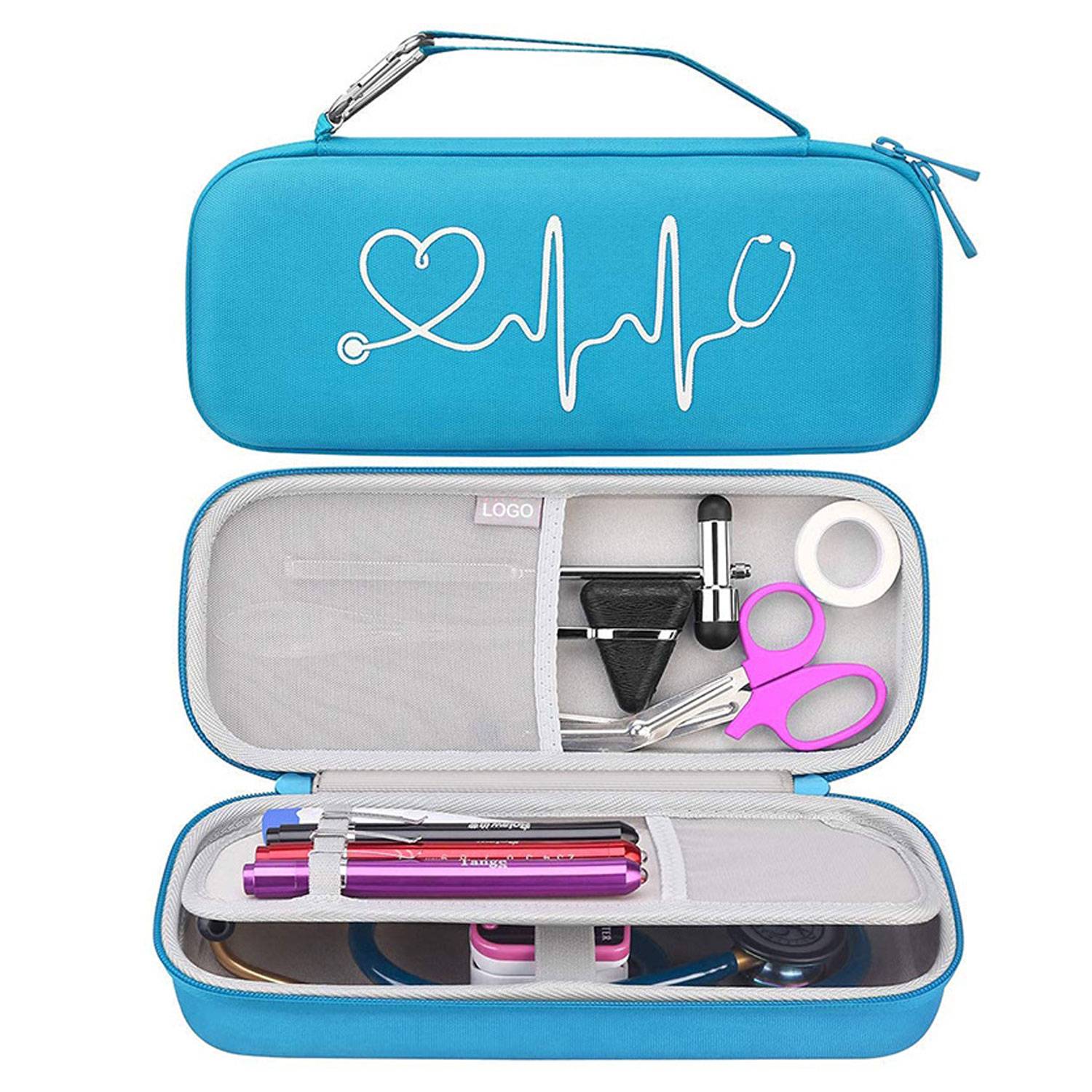 Medical Shockproof EVA Stethoscope Carrying Case 3