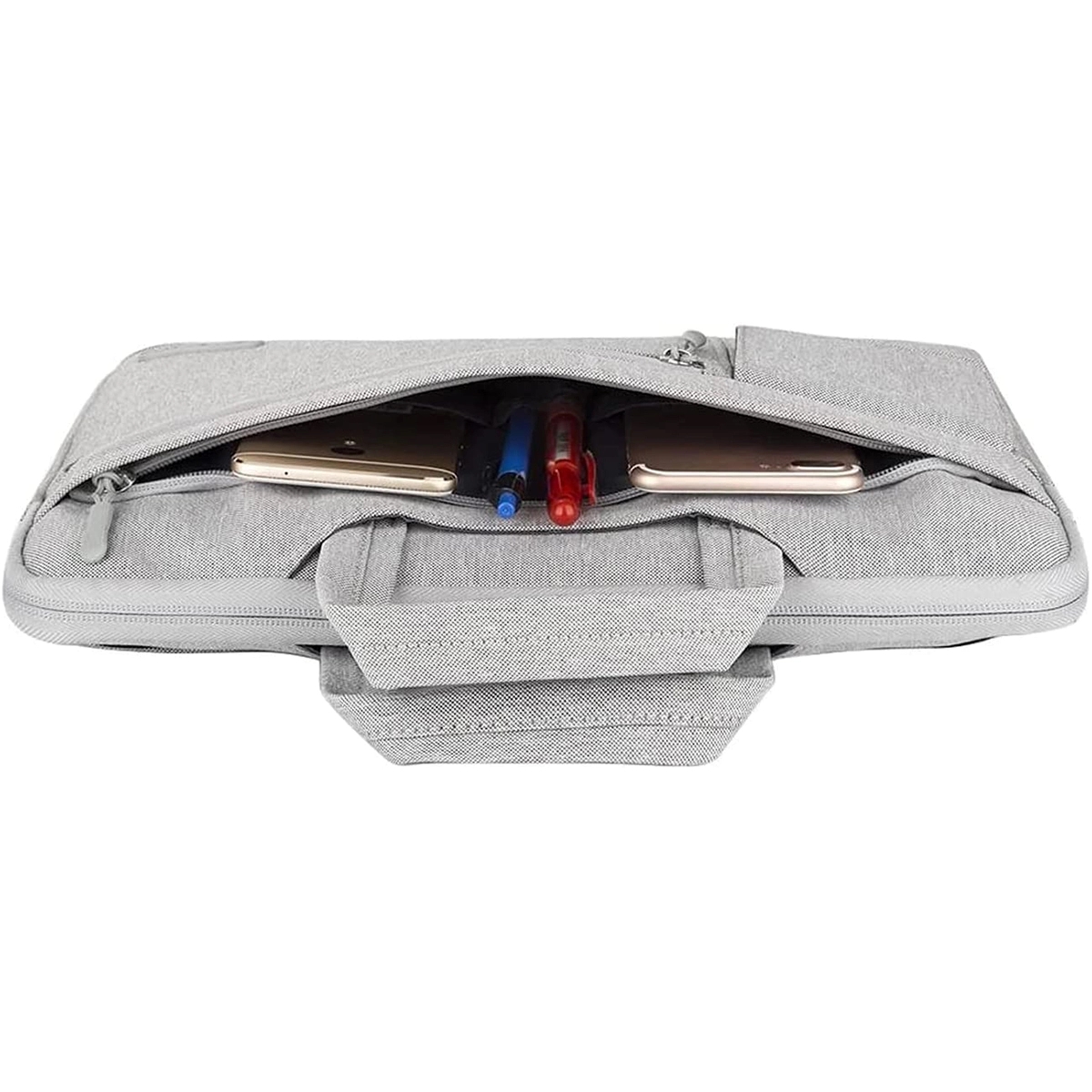 Laptop Shoulder Bag Polyester Flapover Briefcase Sleeve Case 2