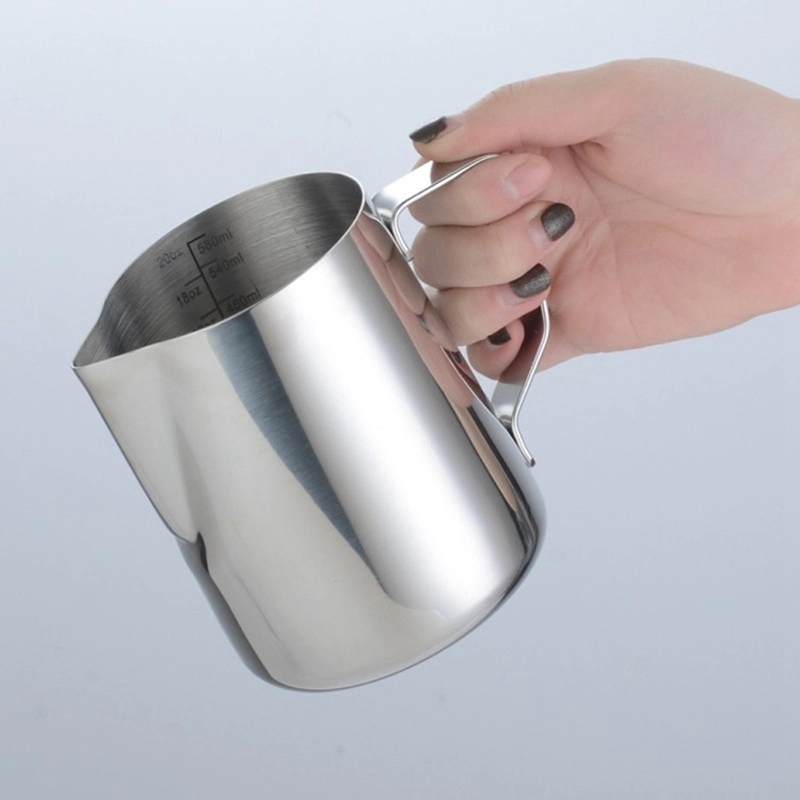 Custom 20 oz Stainless Steel Milk Frother Cup 4