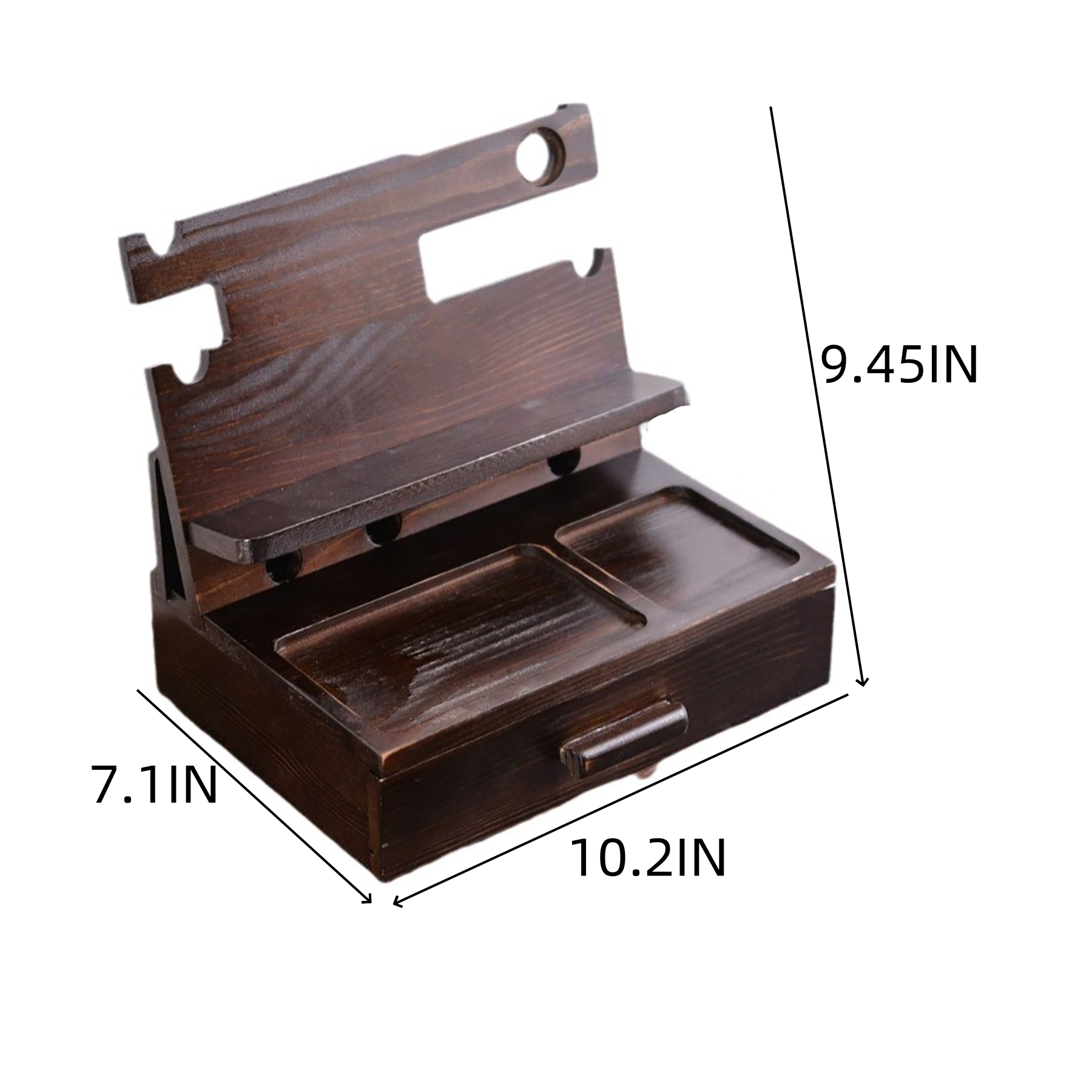 Wood Phone Docking Station 5