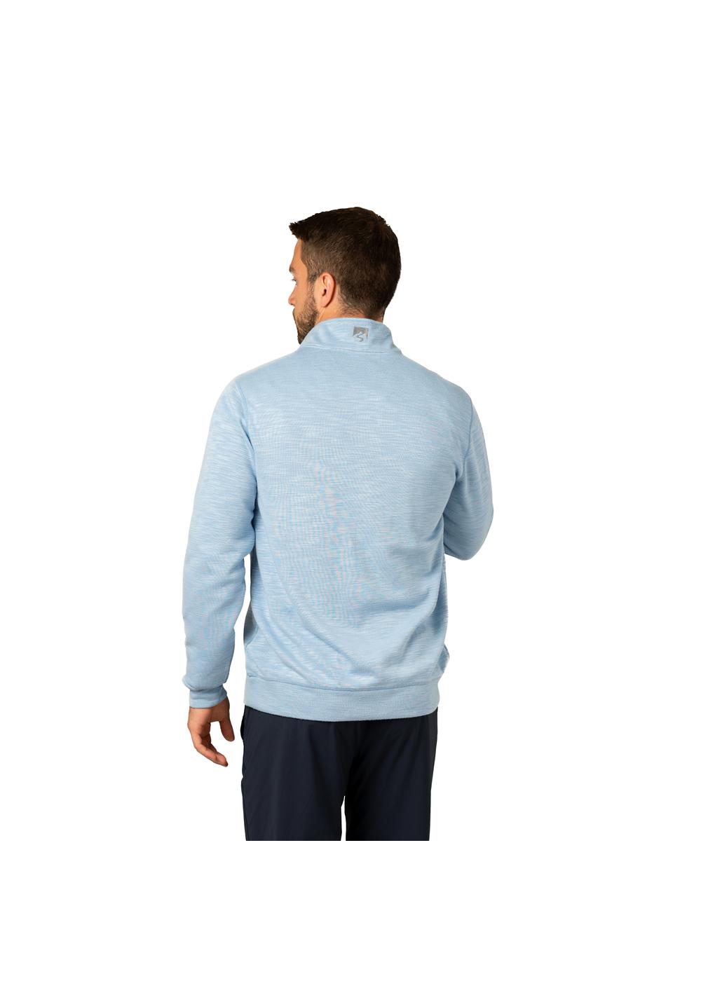 Storm Creek Men's Shoreliner Cotton/Bamboo Blend Quarter Zip, custom hoodie or sweatshirt with logo imprint 14