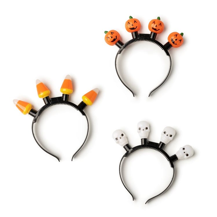 Flashing Halloween Headbands - 3 Styles Jumbo 1