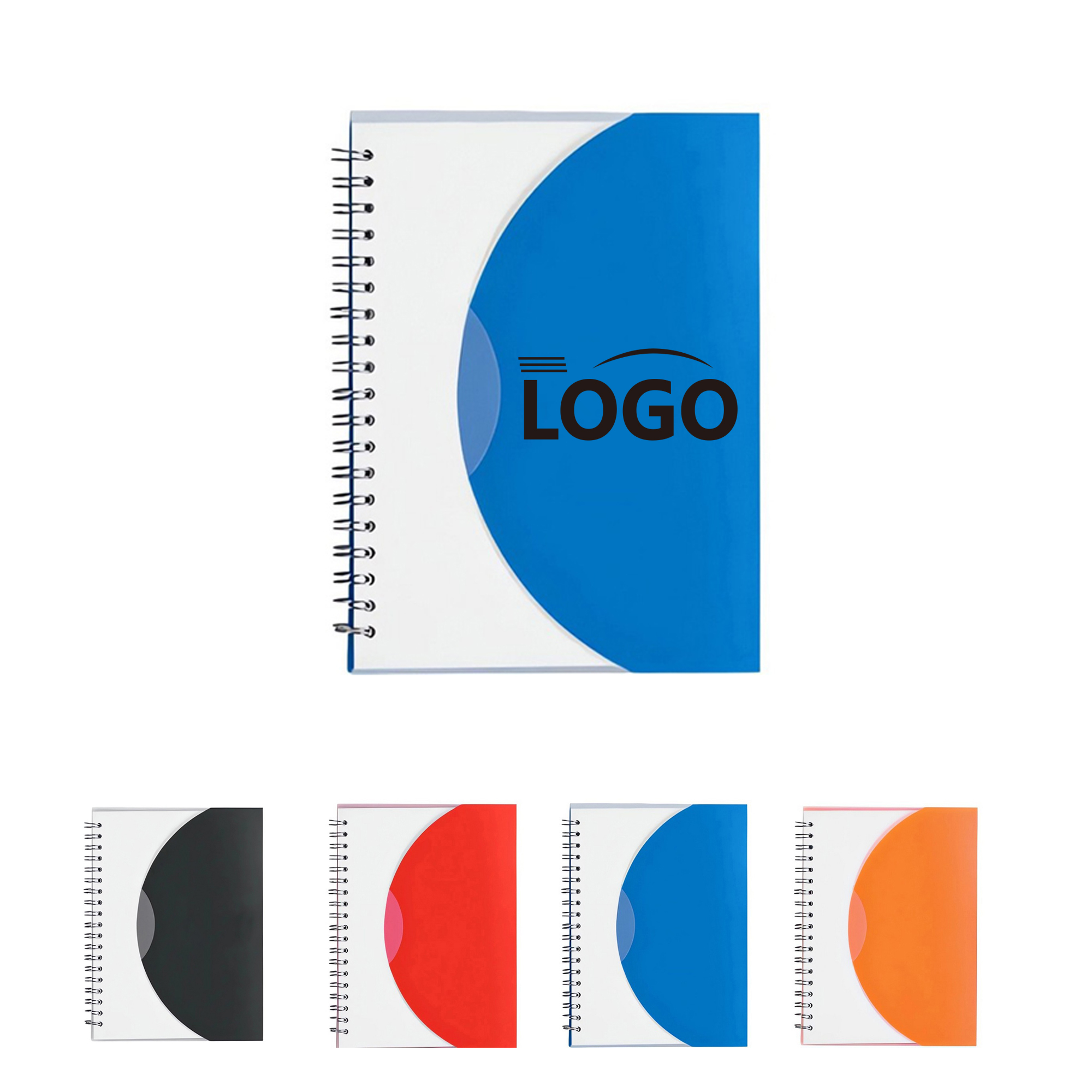 Small Spiral Curve Notebook 2