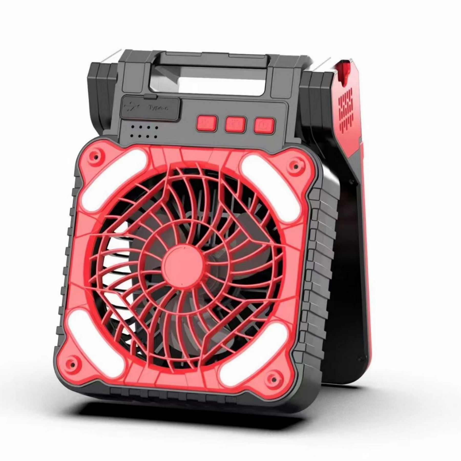 Solar-Powered Portable Camping Fan 2