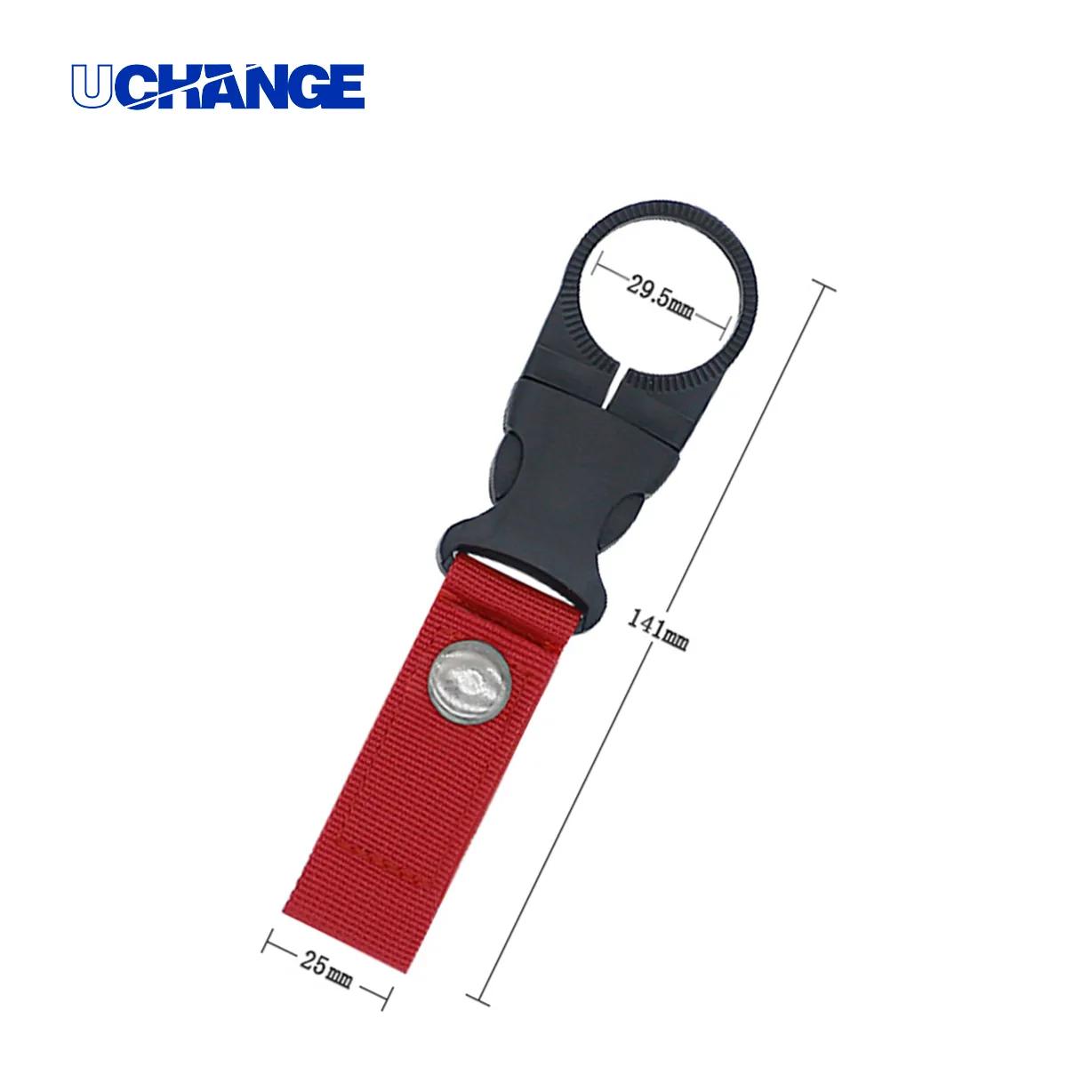 Nylon Water Bottle Holder Strap With Neck Ring 2
