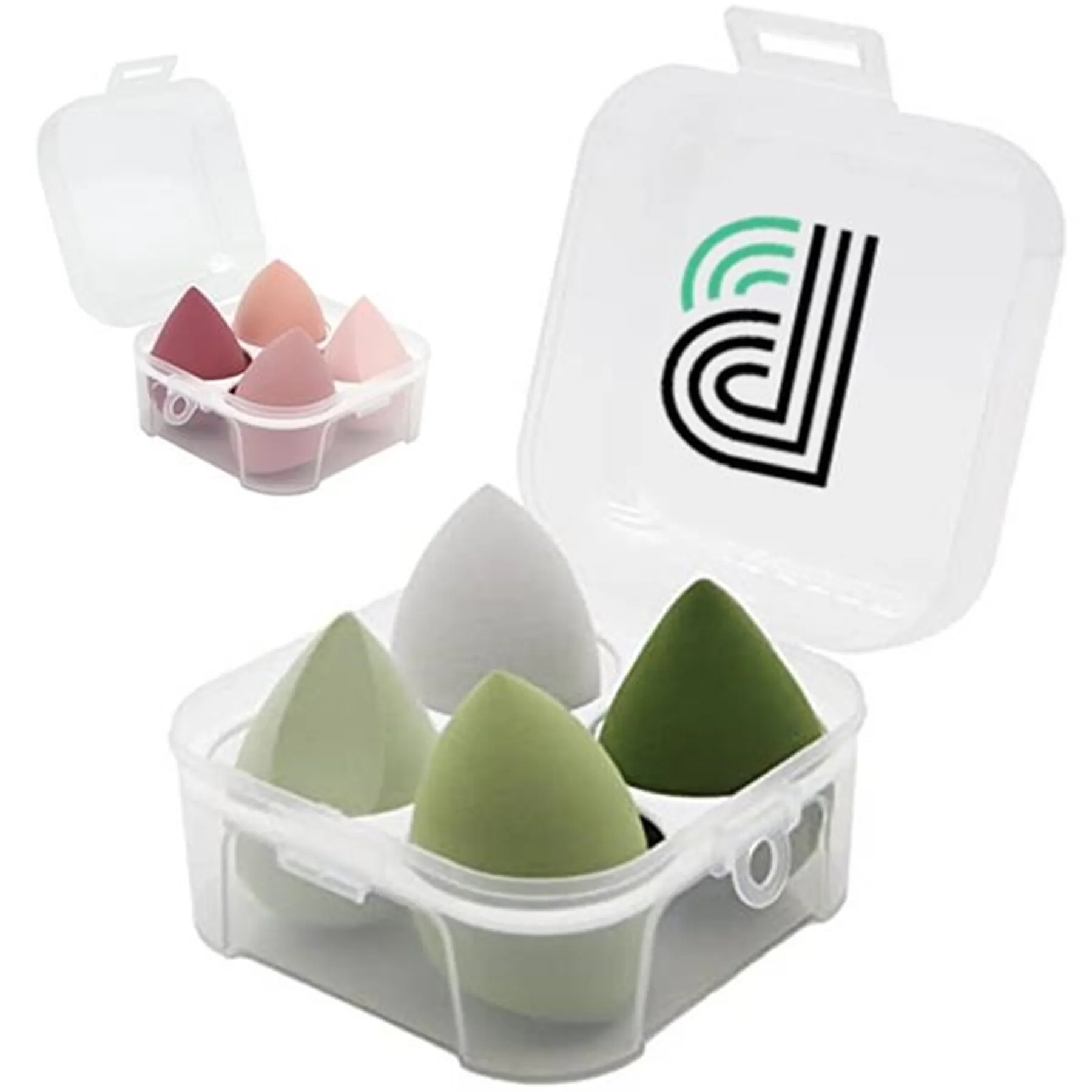 4 Pcs Makeup Sponges Blender Set 1