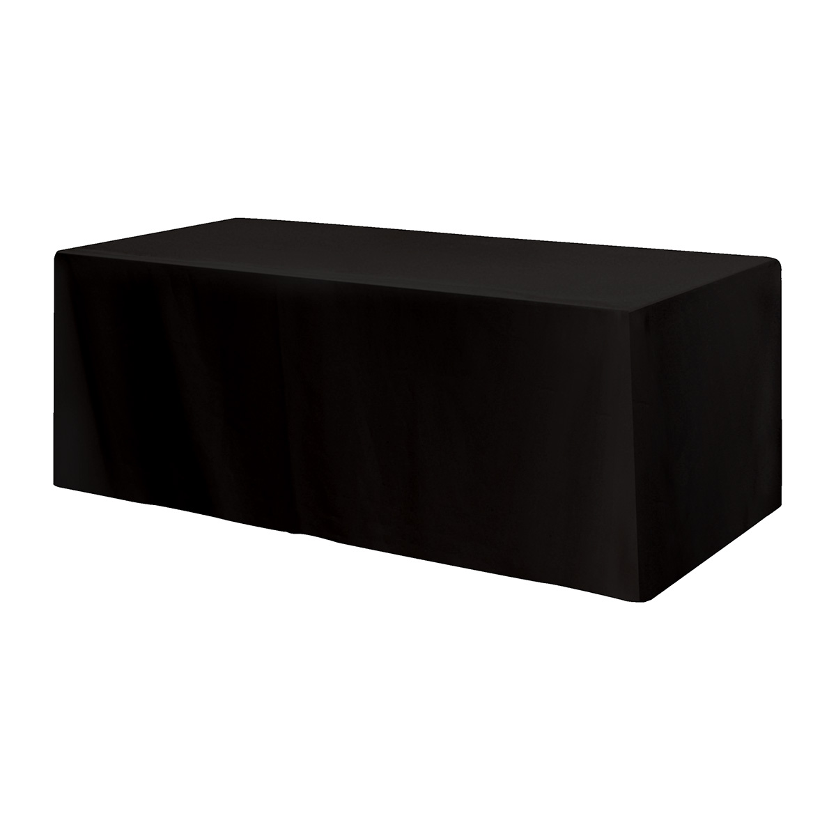 Fitted Poly/Cotton 4-sided Table Cover - Fits 8' Standard Table 2