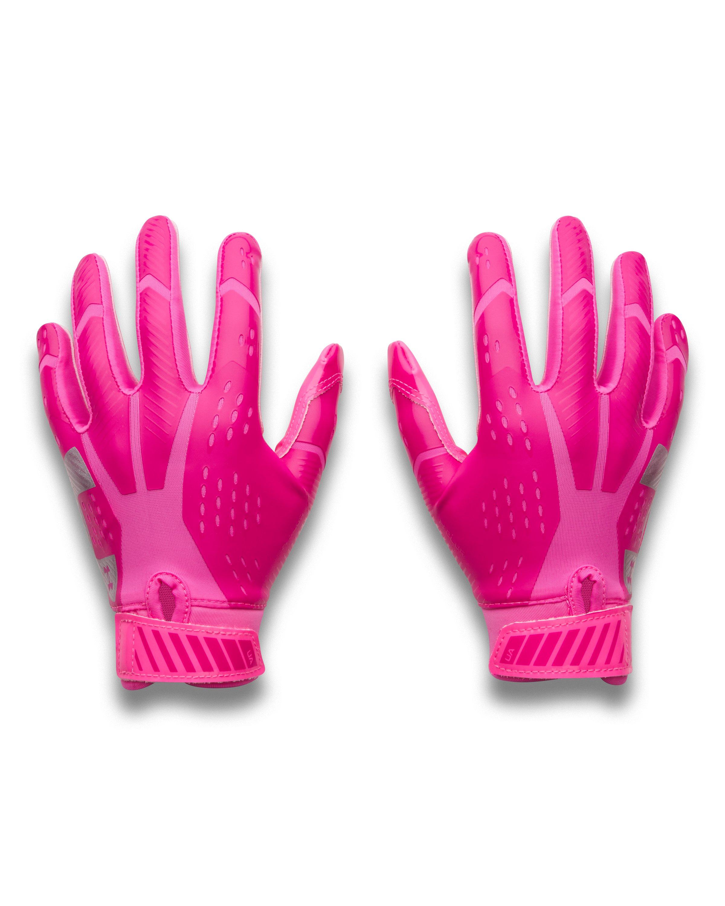 UA Blur Pee Wee Football Gloves 4