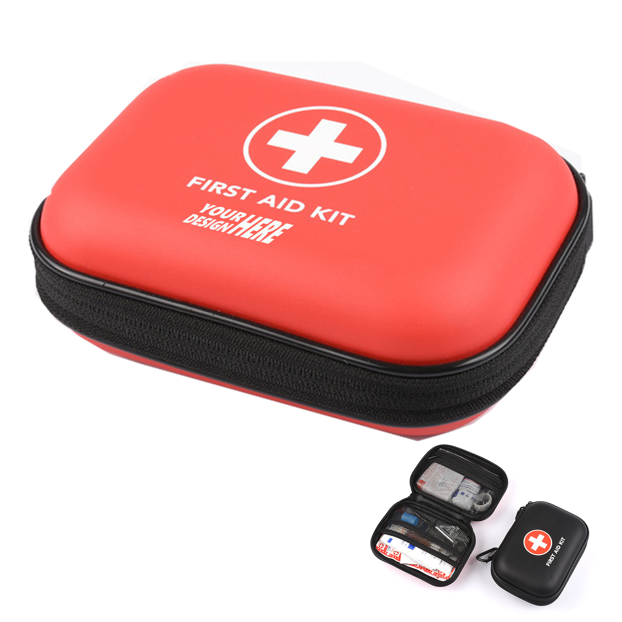 First Aid Storage Case with Velvet Interior 1