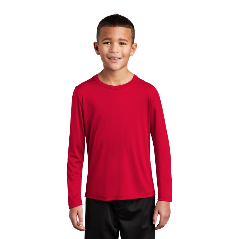 Sport-Tek Youth Posi-UV Pro Long Sleeve Tee. 27