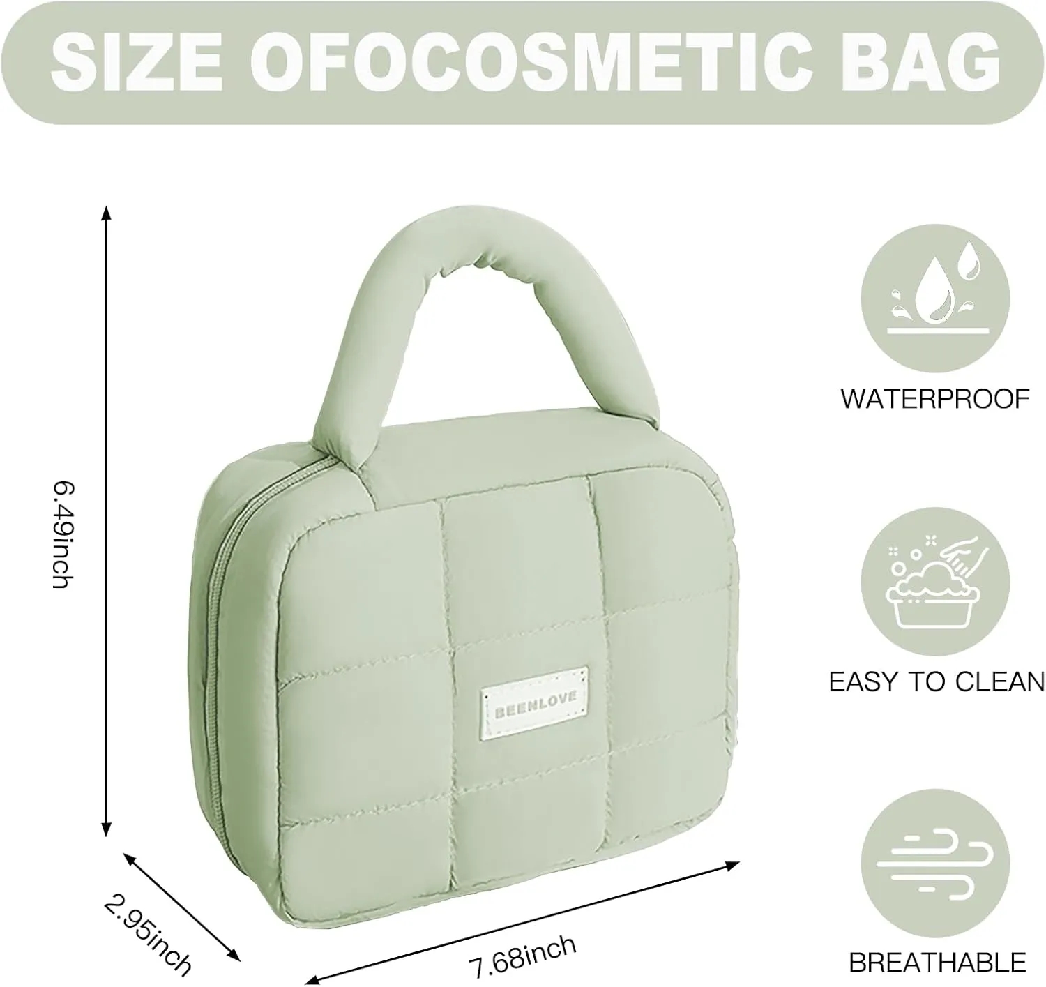 Puffer Makeup Bag 2