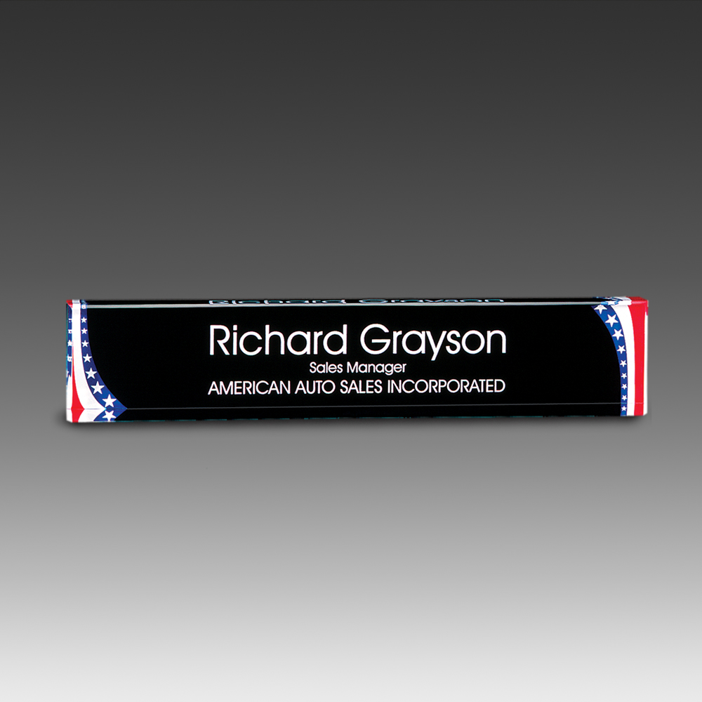 Freedom Nameplate (10"x2"x1") 1