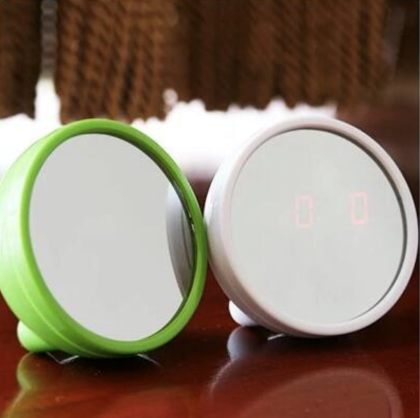 Stylish Mirror Alarm Clock 4