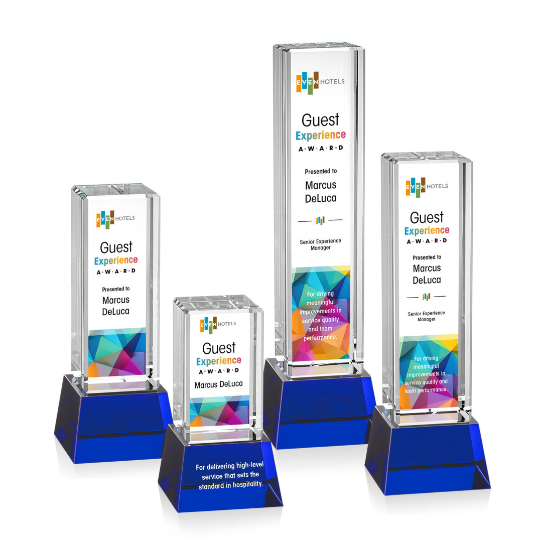 Robson VividPrint™ Award on Base - Blue 2