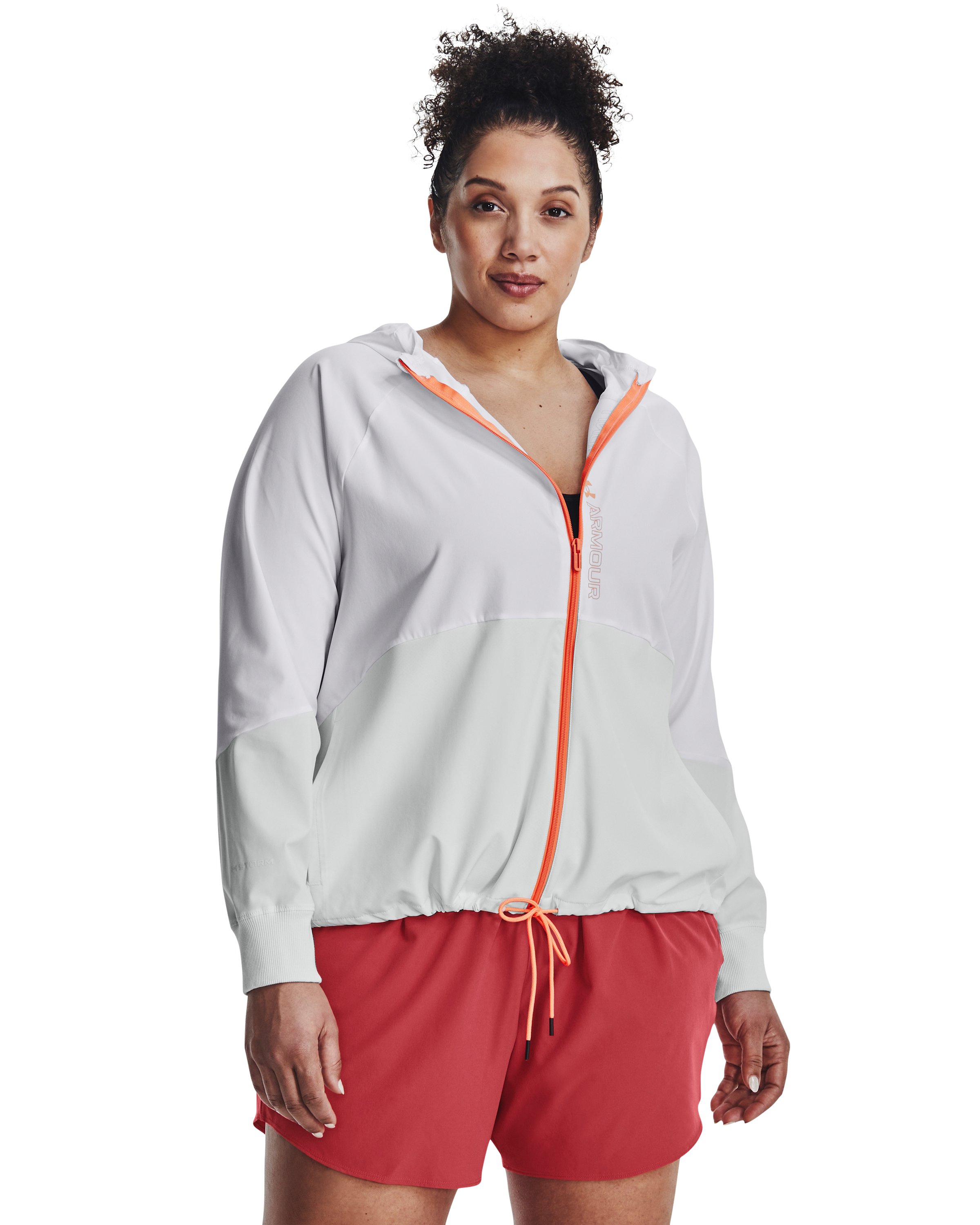 UA Woven Women's Full-Zip Jacket 6