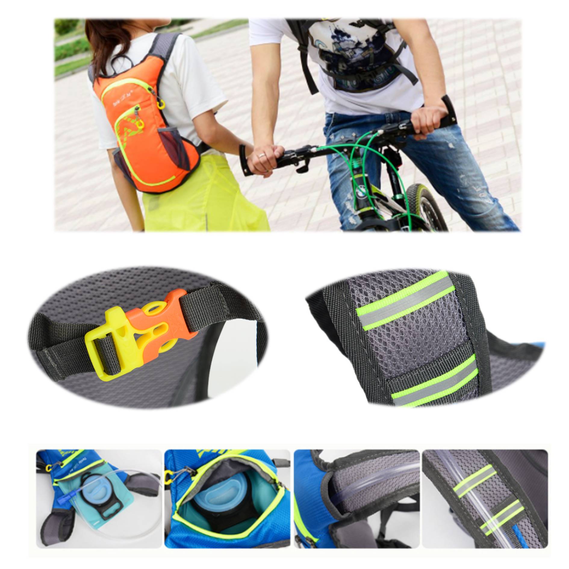 Outdoor Hydration Running Hiking Vest Backpack 3