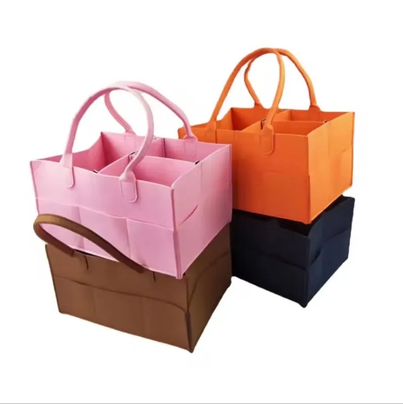 Felt Diaper Tote Organizer 6