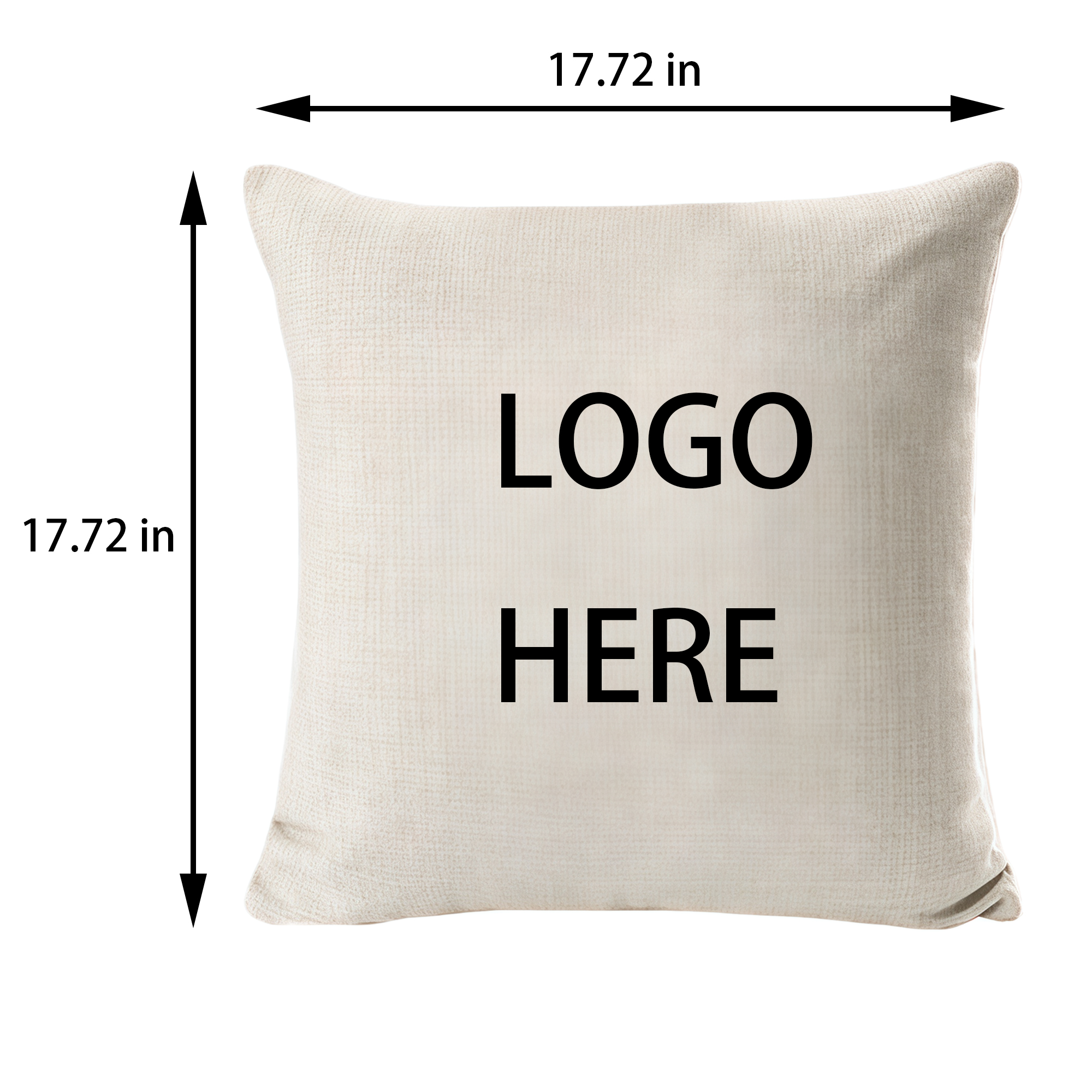 Linen Throw Pillow 3
