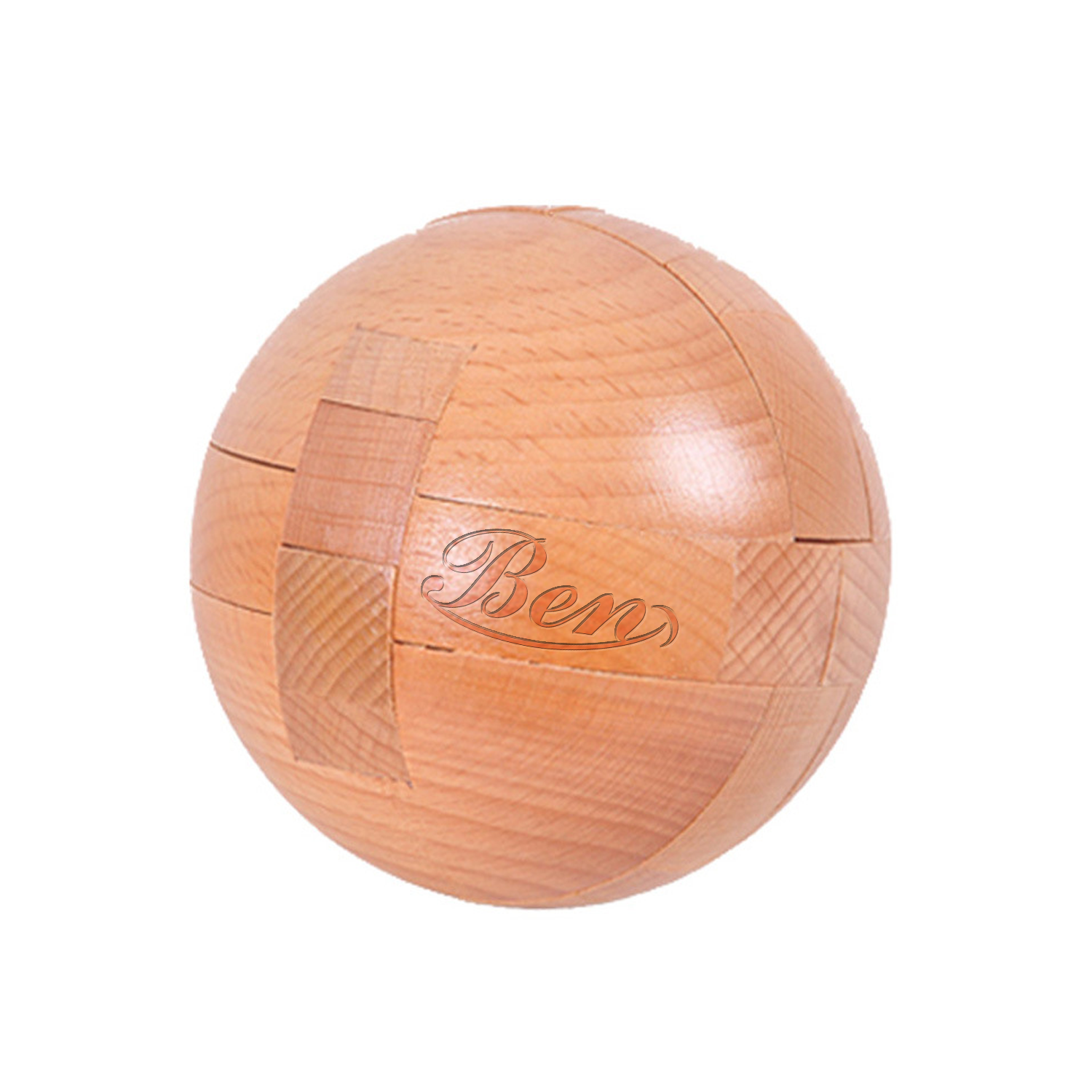 Wooden Brain Teaser Puzzle Ball