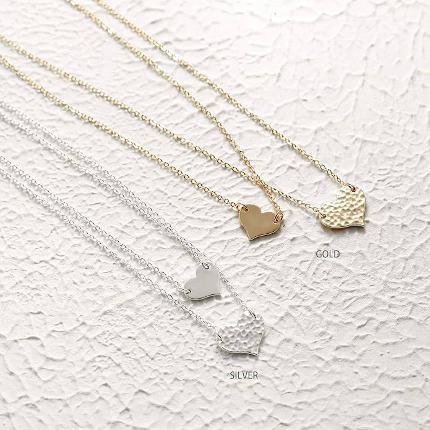 18K Gold Plated Heart Necklace 3