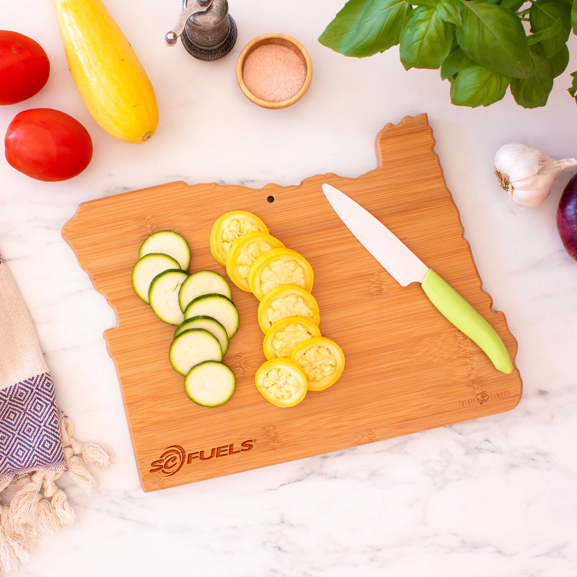 Destination Oregon Cutting & Serving Board 5