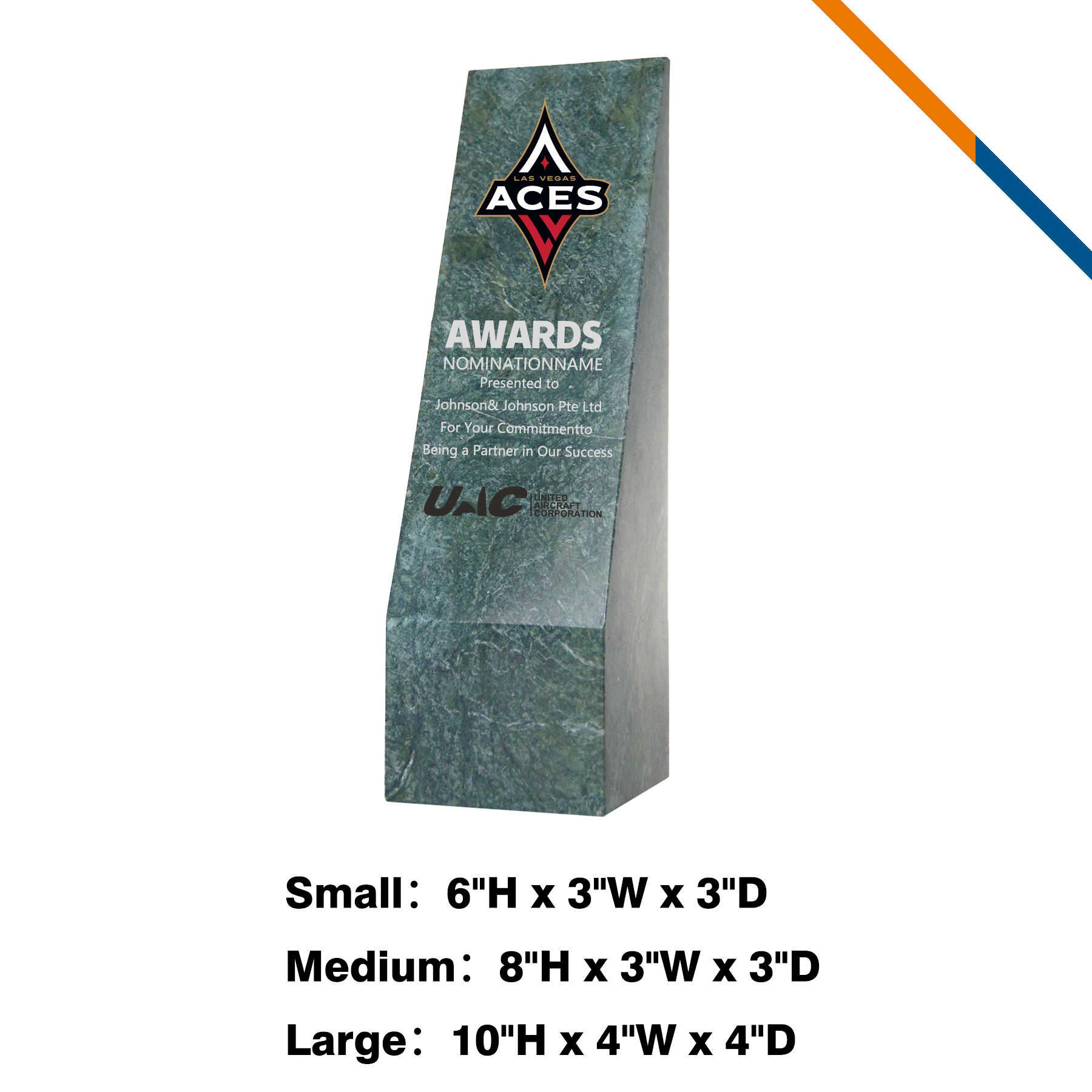 Amen Marble Pillar Award 4