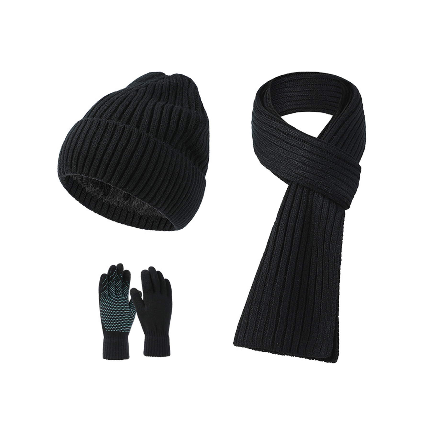 Hats Scarf Gloves Set 3